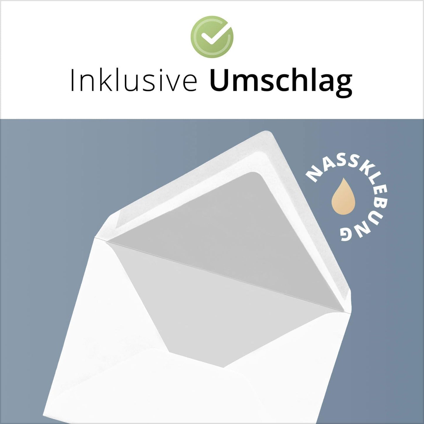 Trauerkarte Beileid mit Umschlag – Beileidskarte Kondolenzkarte – Hochwertige Klappkarte für persönliche Anteilnahme Motiv Verbundenheit