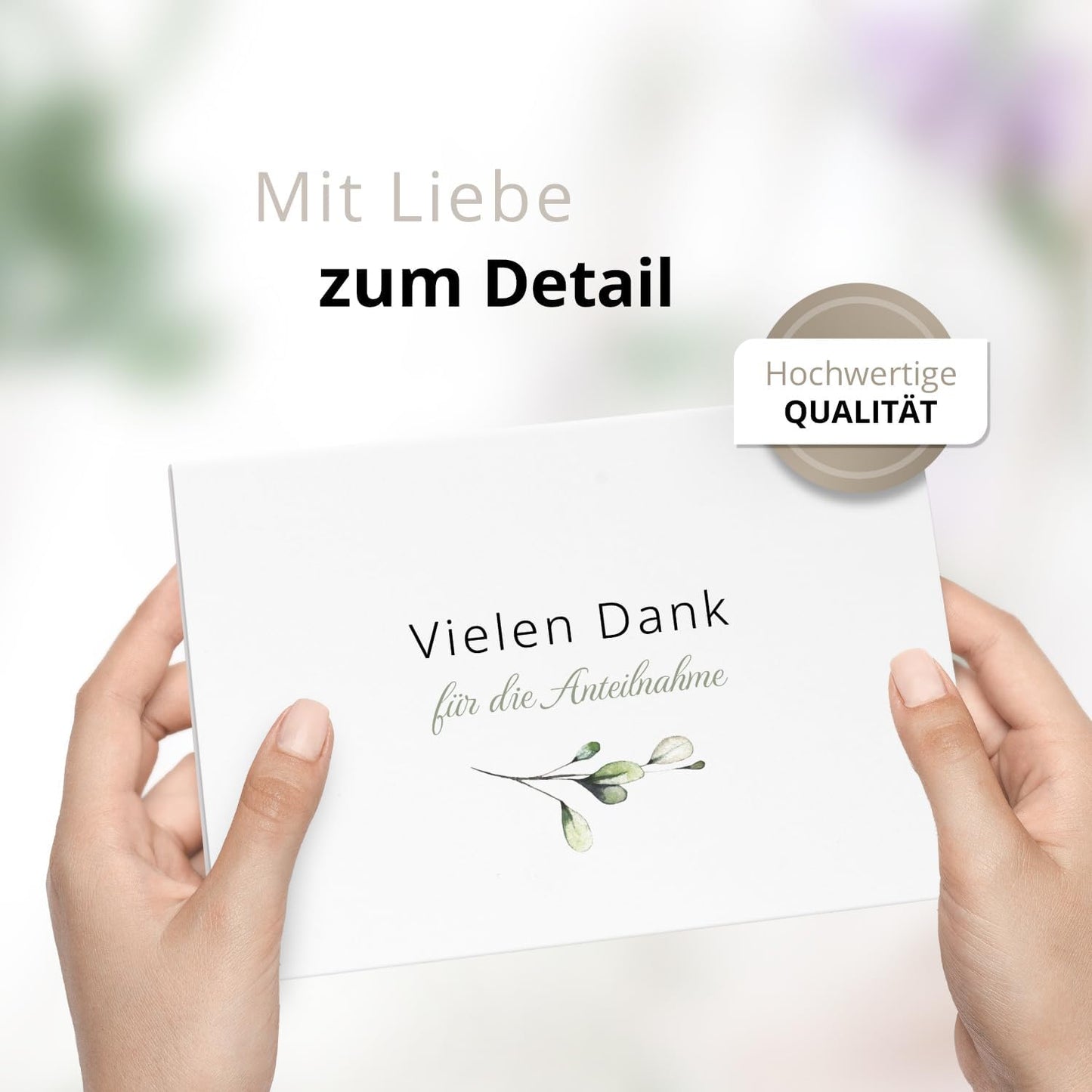 Einladungskarten Manufaktur Hamburg 10 PERSONALISIERTE Trauer Danksagungen Dankeskarten mit eigenem Text und Foto | Individuell anpassbare Trauerkarten mit Briefumschlägen | Karten Design 07