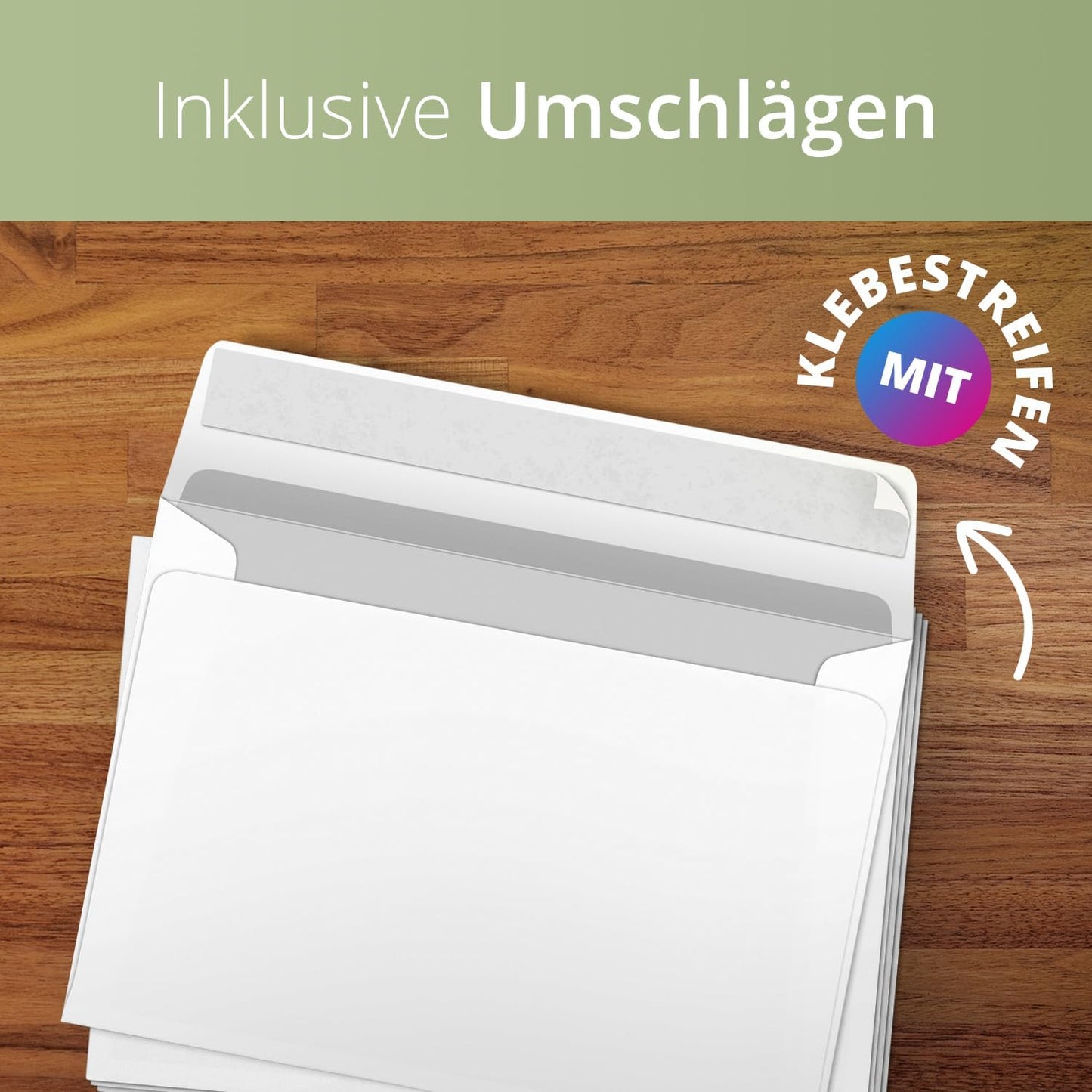 8 Trauer Danksagungskarten ausfüllbar mit Umschlag - Danke Trauerkarten Postkarten Beerdigung Ausfüllen mit Text Motiv Friedwald Baum Lichtung Wald