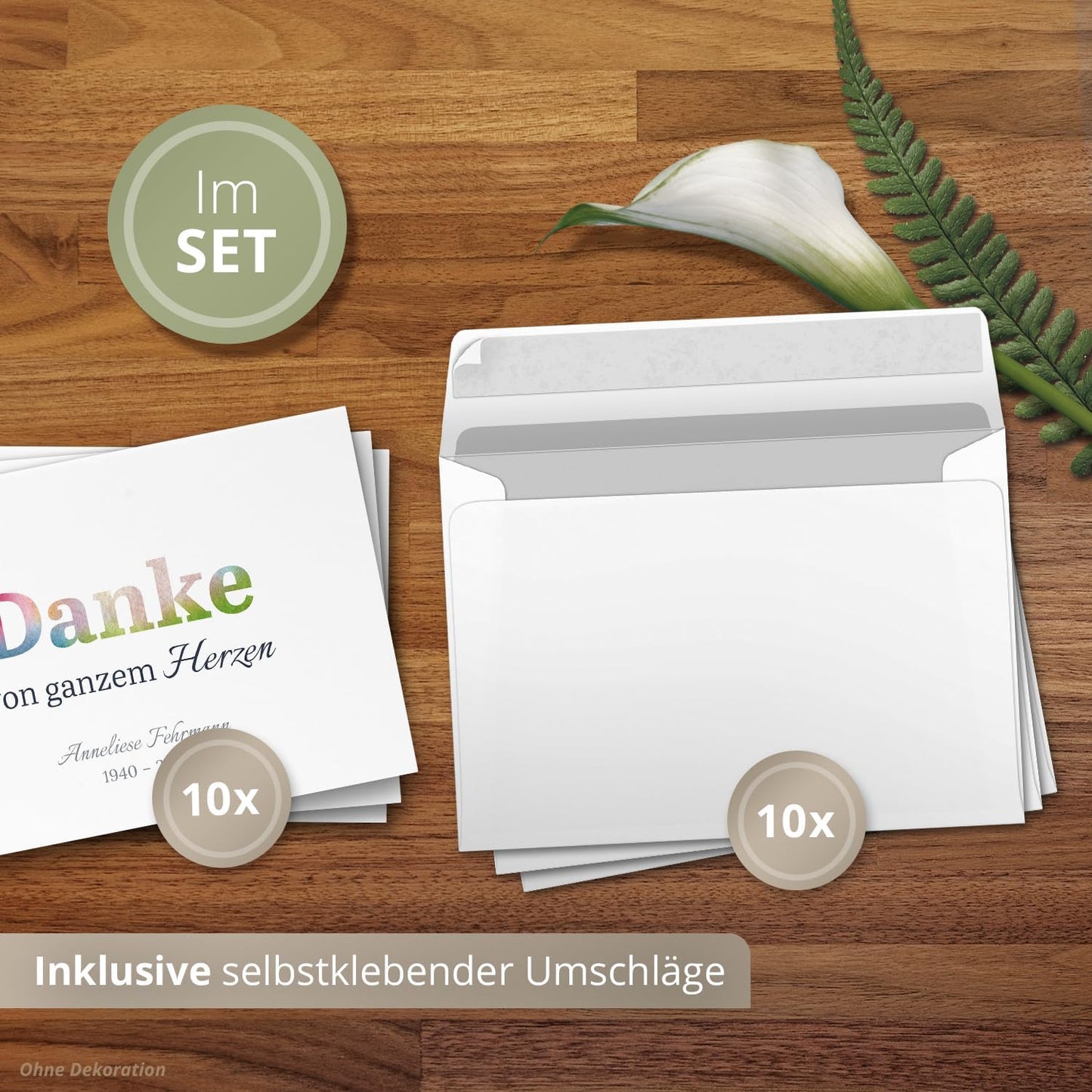 Einladungskarten Manufaktur Hamburg 10 PERSONALISIERTE Trauer Danksagungen Dankeskarten mit eigenem Text und Foto | Individuell anpassbare Trauerkarten mit Briefumschlägen | Karten Design 11